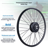 Kit de conversión para bicicleta eléctrica con motor delantero Bafang 48V 500W