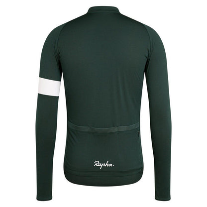 Maillot de ciclismo polar térmico de invierno de manga larga, camiseta unisex de ciclismo de carretera y MTB 