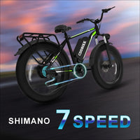F26 Full-Suspension Fat-Tire Electric Bike – 48V 15.6Ah