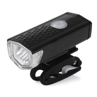 USB Rechargeable Front & Rear Bike Light Set for MTB & Road Bikes