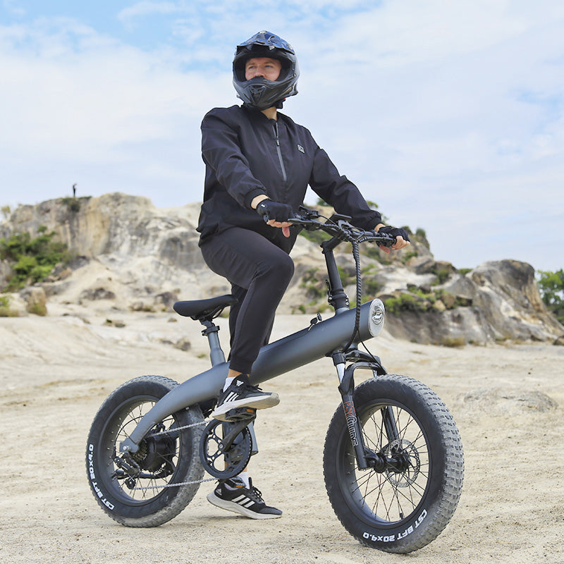 Q3 Fat Tire E-Bike – 48V 750W High Power Full Suspension Electric Bicycle for Adults