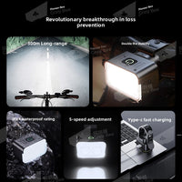 Rechargeable Bicycle Rear Light for MTB & Road Bikes – Night Riding Safety Tail Light