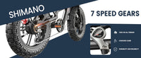 2000W Dual-Motor Electric Bike – 20-Inch Fat-Tire Off-Road E-Bike