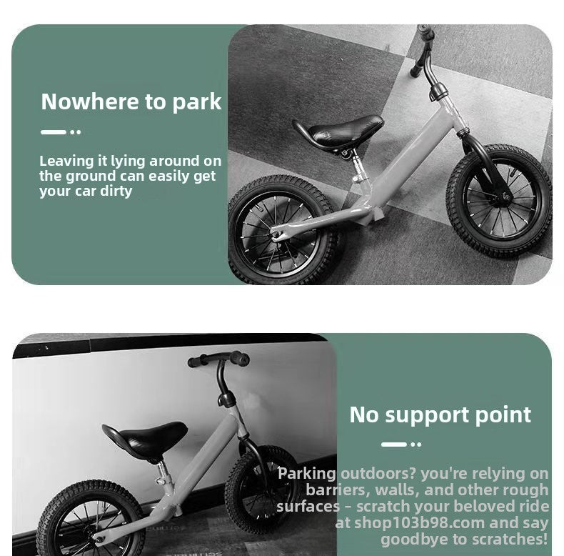 Children Bicycle Parking Rack Accessories, Sturdy Bike Stand for Kids