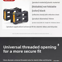 Aluminum alloy foldable pedals for bicycles and electric vehicles