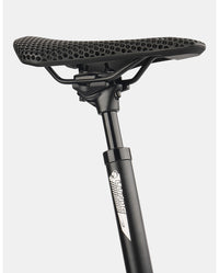 LUNJE mountain bike seatpost, aluminum alloy shock-absorbing seatpost, 350mm shock-absorbing spring seatpost