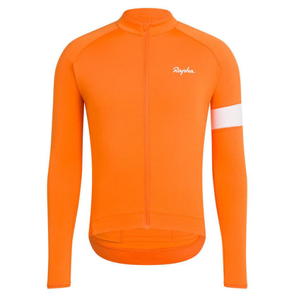 Maillot de ciclismo polar térmico de invierno de manga larga, camiseta unisex de ciclismo de carretera y MTB 