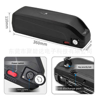 Hailong No. 1 and No. 2 48V/36V/52V lithium batteries, 20Ah, for mountain electric bicycles