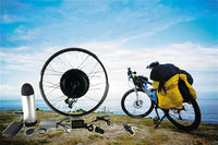 Kit de conversión de eBike para nieve de 48 V 1500 W - Kit de motor de buje trasero de neumático ancho para arena y nieve