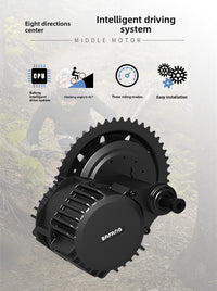 Kit de motor de tracción central BAFANG BBSHD 250W-1000W para conversión de bicicleta eléctrica