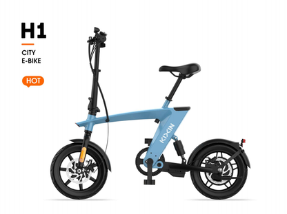 Quick-Fold Design, ideal Electric City Bike for daily commuting and solving the "last mile" travel challenge.