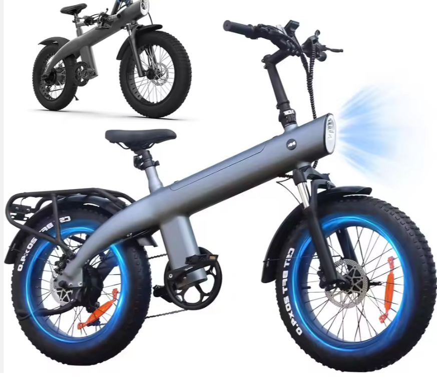 Q3 Fat Tire E-Bike – 48V 750W High Power Full Suspension Electric Bicycle for Adults