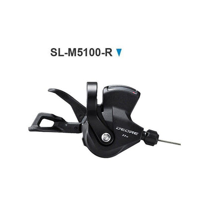Transmisión SHIMANO Deore de 10 velocidades, cambio trasero MTB de 12 velocidades, cambio mejorado M5100, desviador SHIMANO M7100 