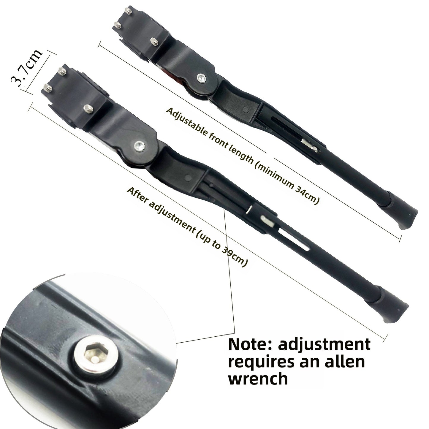 Mountain bike kickstand