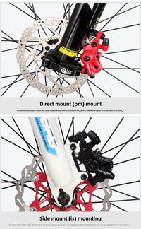 Kit de conversión de freno de disco para bicicleta eléctrica, sistema de freno de disco universal para MTB
