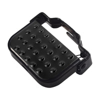 Bicycle rear seat footrest