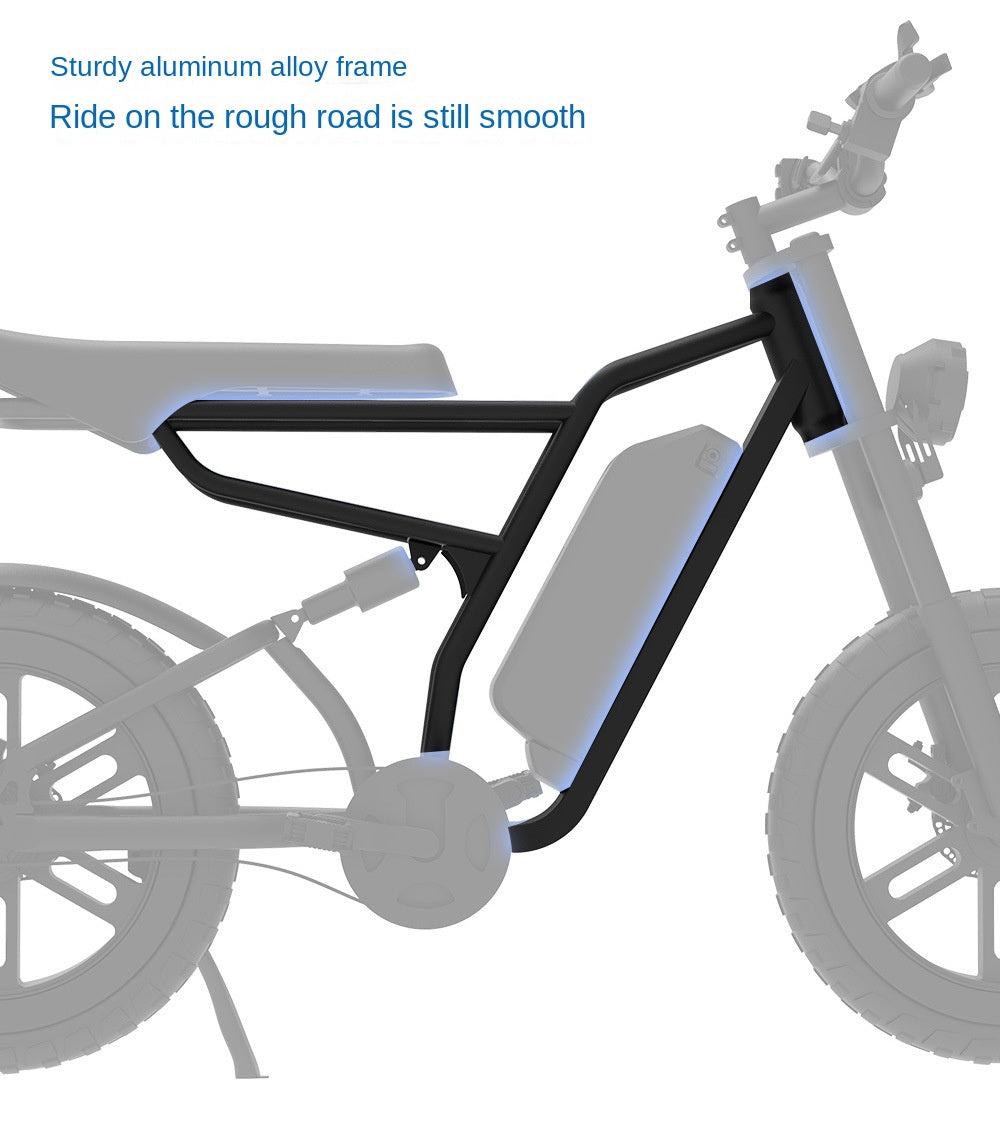 Off-road 20-inch Large Tire Mountain Climbing Electric Dual-use New Factory Production Electric Mountain Bike