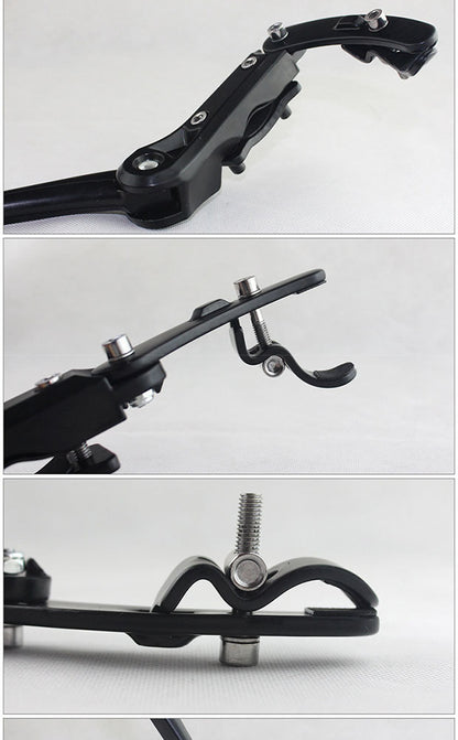 MTB Universal Kickstand Adjustable, Bicycle Side Parking Rack Installation