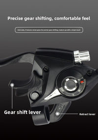 Integrated Brake & Shift Levers 3*7 / 3*8 Speed for Mountain Bikes