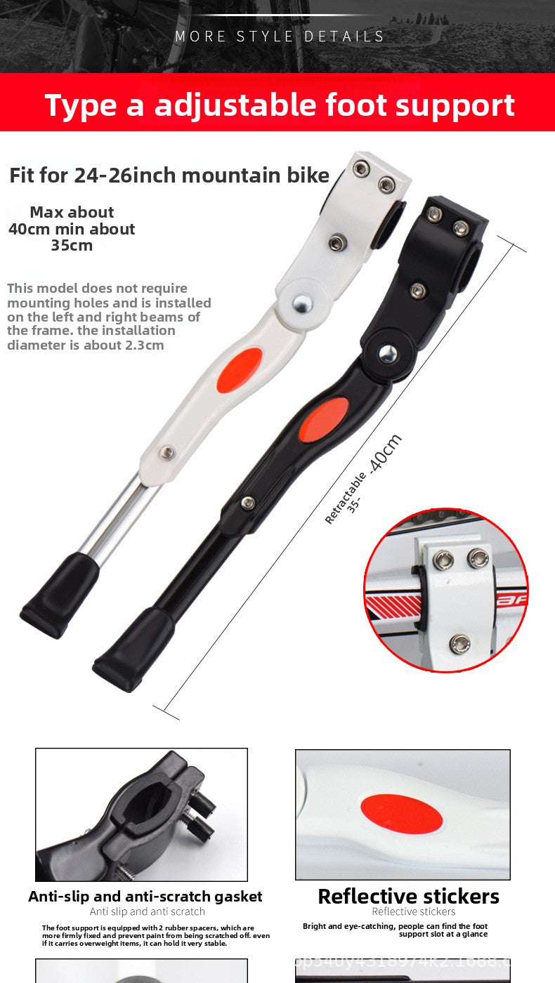 12-20 Inch Kids Bicycle Kickstand, Universal MTB Thickened Support Stand