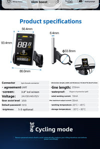 Kit de conversión Bafang 48V 500W para buje de casete trasero