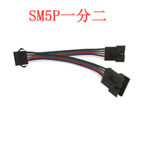 Divisor uno a dos de terminal de cabeza de aeronave SM2.54