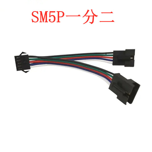 SM2.54 Aircraft Head Terminal One-to-Two Splitter