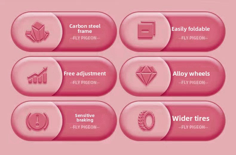 20" Ultra-Light Folding Bike: Portable Speed Bicycle for All Ages