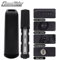 36V/48V 21700 Seatpost Battery Case Conversion, Ebike Seat Tube Battery Pack DIY