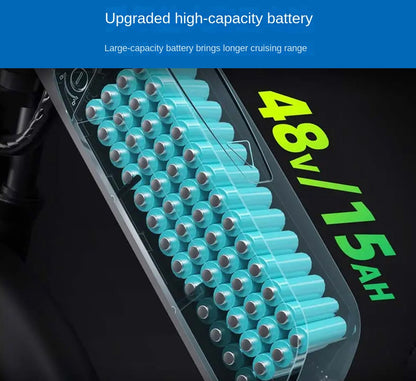 New 20inch Aluminum Alloy 750w High Power Mobility Scooter 13A Lithium Battery Electric Mountain Bike