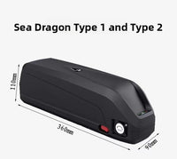 52V Hai Long No. 1 and No. 2 lithium batteries, 48V 20Ah modified for the Super73 Parrot model
