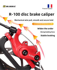 Pinza de freno de disco MTB Line Pull, repuesto delantero y trasero, freno de disco mecánico universal para bicicleta 