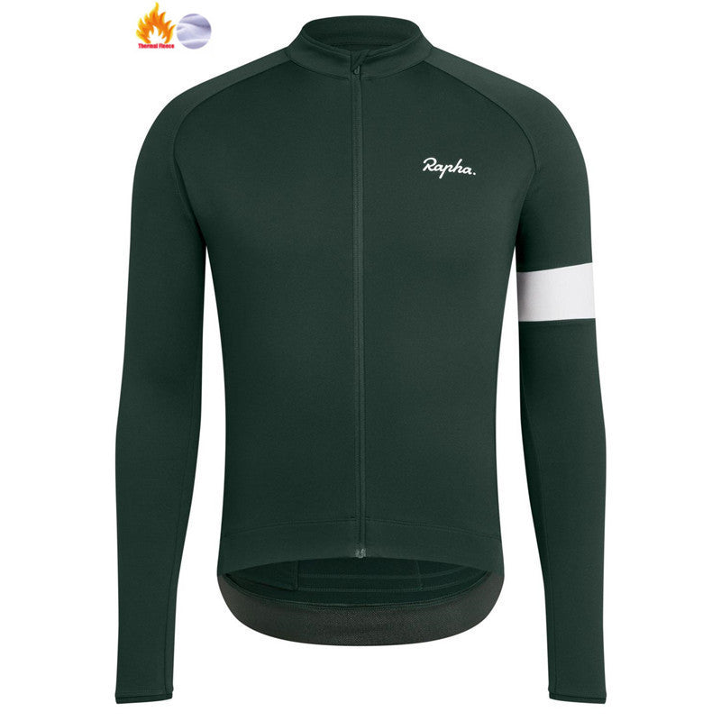 Maillot de ciclismo polar térmico de invierno de manga larga, camiseta unisex de ciclismo de carretera y MTB 