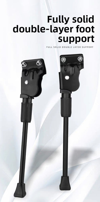 2-Hole MTB Kickstand 24 inch Replacement, 26 inch Bike Side Stand 2-Hole