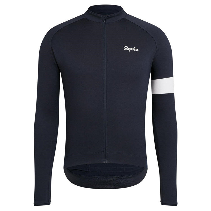 Maillot de ciclismo polar térmico de invierno de manga larga, camiseta unisex de ciclismo de carretera y MTB 