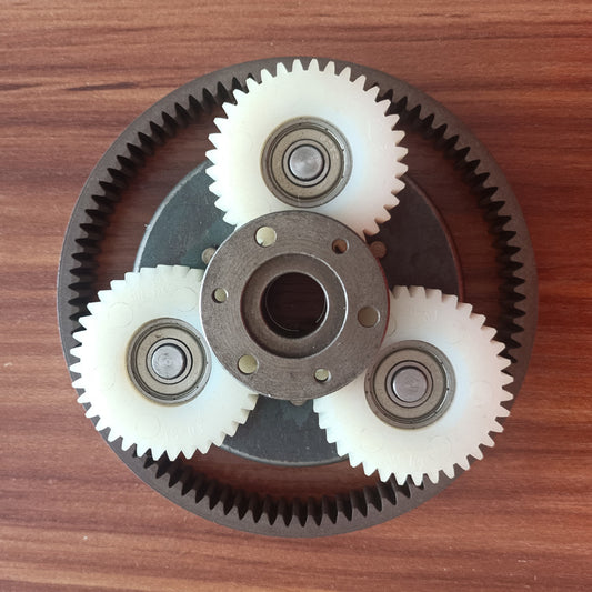 36T Wear-Resistant Nylon Motor Gear for Electric Bicycles