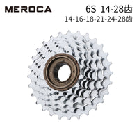6–10 Speed Threaded Freewheel 13–32T for Mountain Bikes