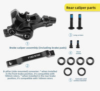 Pinza de freno de disco MTB Line Pull, repuesto delantero y trasero, freno de disco mecánico universal para bicicleta 