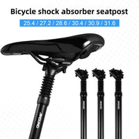 JINSUND spring suspension mountain bike seatpost, available in sizes 27.2/28.6/30.4/30.9/31.6