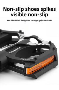 Bunguo Bicycle Diamond-Shaped Nylon Foot Pedals