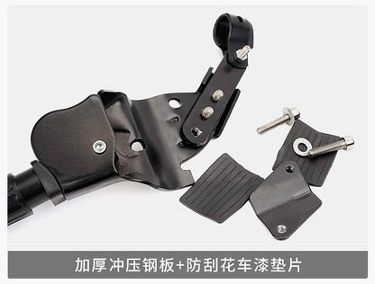 Bicycle Kickstand Center Mount Bike Stand Universal Mountain Bike Road Bike Foot Support Outdoor Cycling Gear Parking Bracket