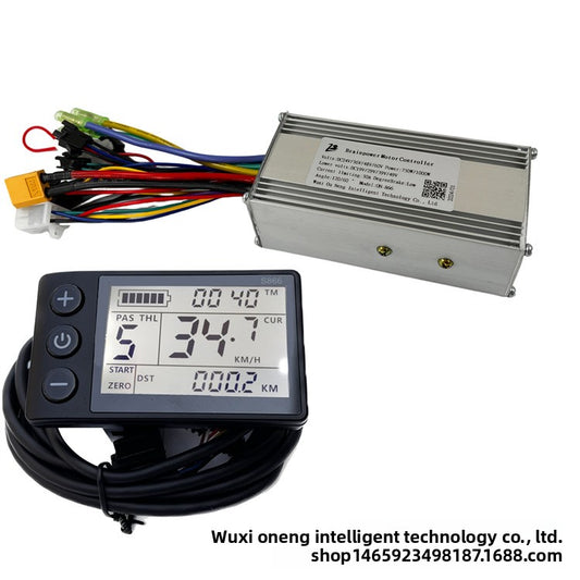 Ebike LCD Universal Display, Scooter Liquid Crystal Meter Conversion, MTB Ebike Controller Display