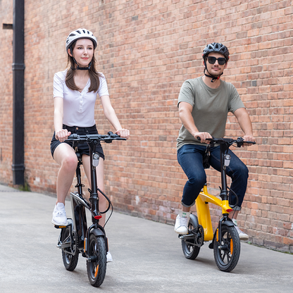 Quick-Fold Design, ideal Electric City Bike for daily commuting and solving the "last mile" travel challenge.