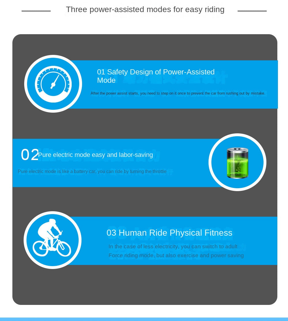 Off-road 20-inch Large Tire Mountain Climbing Electric Dual-use New Factory Production Electric Mountain Bike