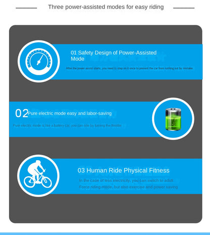 Off-road 20-inch Large Tire Mountain Climbing Electric Dual-use New Factory Production Electric Mountain Bike