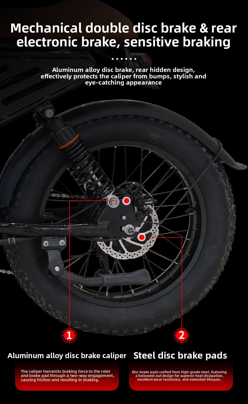 Factory Direct Fat Tire Electric Bike Off-Road Electric Assisted Bicycle European Large Capacity