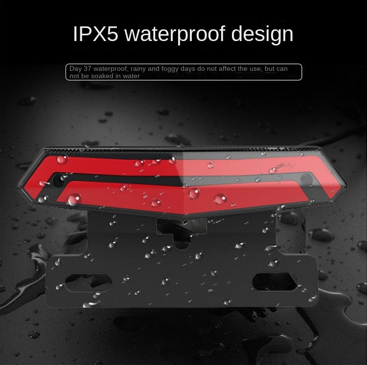 Electric Vehicle LED Rear Tail Light Turn Signal Flowing Driving Light Brake Light High Brightness Warning Light