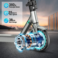 V8 Foldable Electric Scooter 36V 10.4Ah